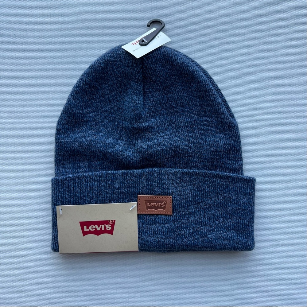 NWT Levi’s Blue Beanie